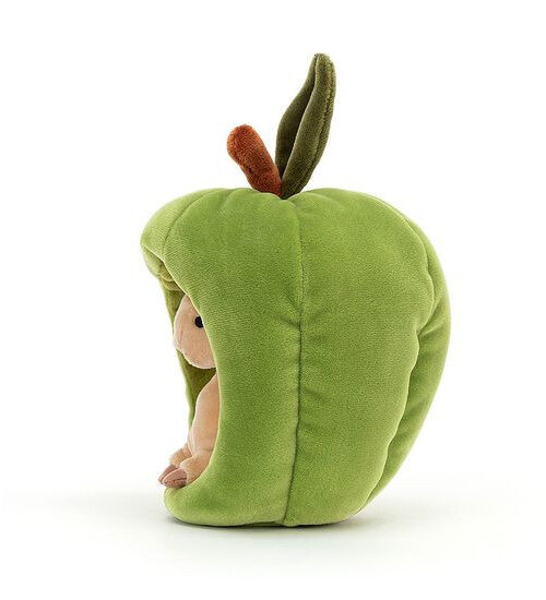 JellyCat – Owocowy Domek Zielone Jabłuszko Prosiaczek 18 cm