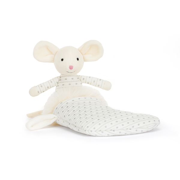 JellyCat – Myszka w Lśniącej Skarpecie 20 cm