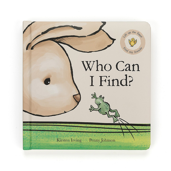 JellyCat – „Who Can I Find” Książeczka dla Dzieci