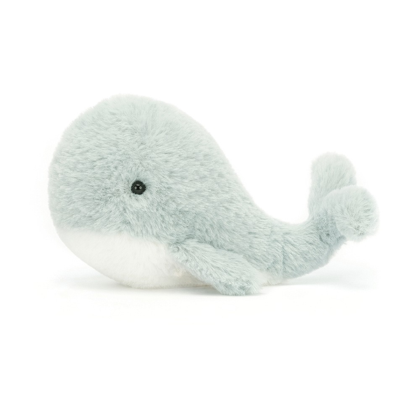 JellyCat – Wieloryb Szaro – Miętowy 13 cm
