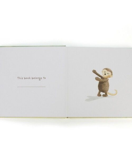 „I Know a Monkey” Książeczka dla Dzieci – JELLYCAT LIMITED