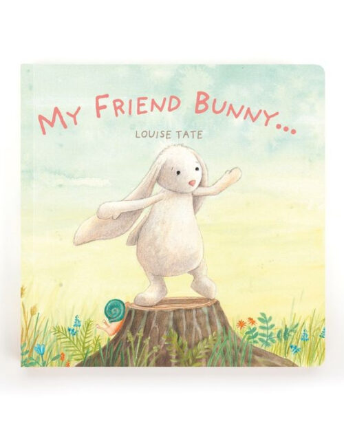 JellyCat – „My Friend Bunny” Książeczka dla Dzieci