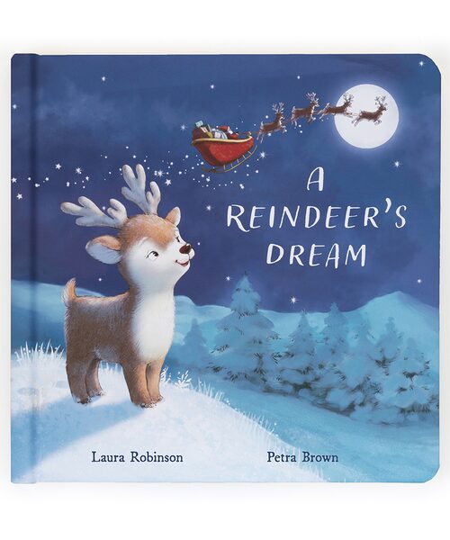 „A Reindeer’s Dream” Książeczka dla Dzieci – JELLYCAT LIMITED