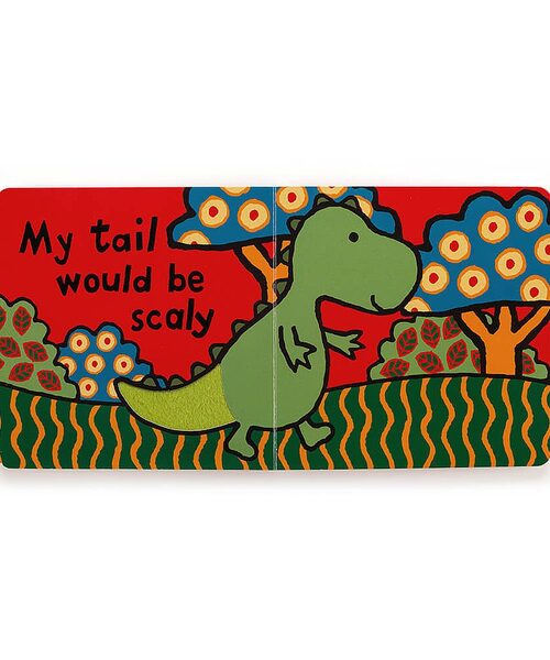 JellyCat – „If I Were A Dinosaur” Książeczka dla Dzieci