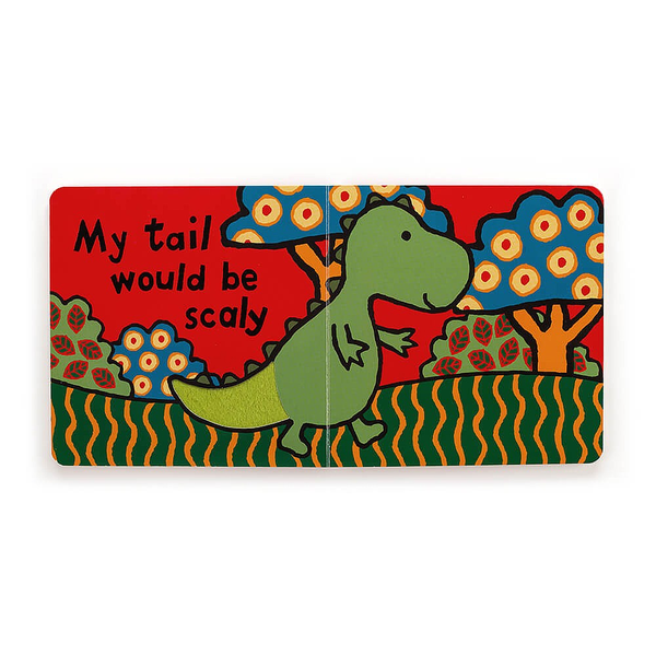 JellyCat – „If I Were A Dinosaur” Książeczka dla Dzieci
