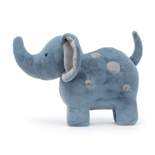 JellyCat – Słoń w Kropki Niebieski 30 cm