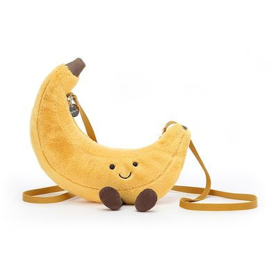 JellyCat – Torebka na Ramię Wesoły Banan 22 cm
