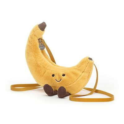 JellyCat – Torebka na Ramię Wesoły Banan 22 cm