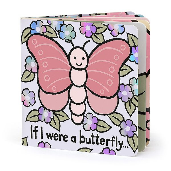 Jellycat „If I Were A Butterfly” Książeczka dla Dzieci