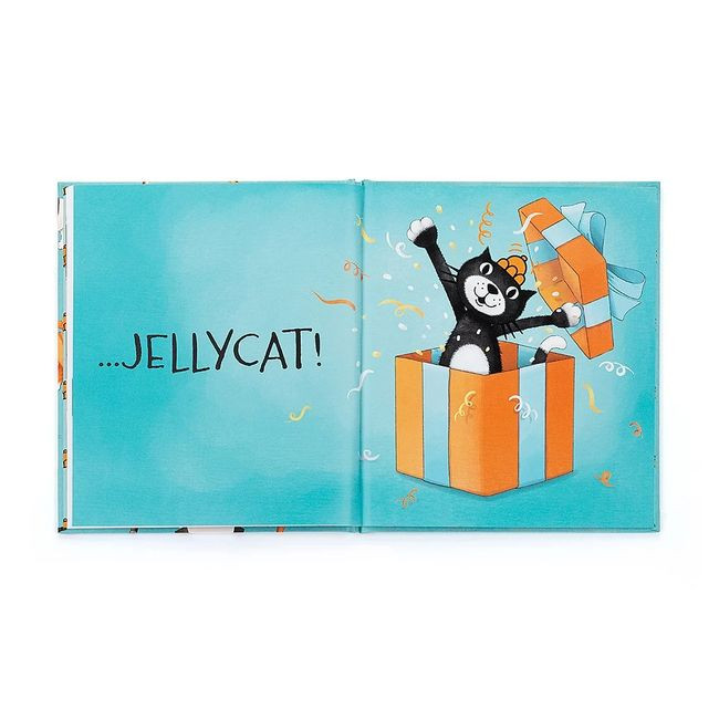 JellyCat – „All Kinds of Cats” Książeczka dla Dzieci
