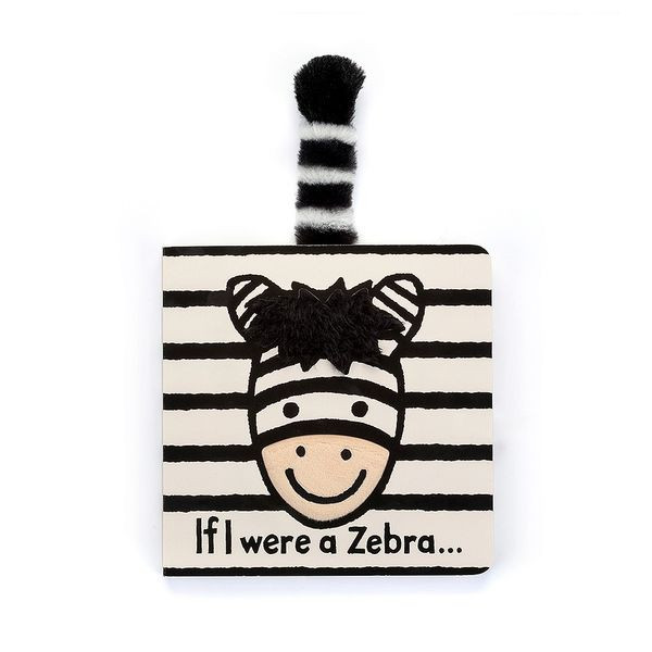 Jellycat „If I were a Zebra” Książeczka dla Dzieci