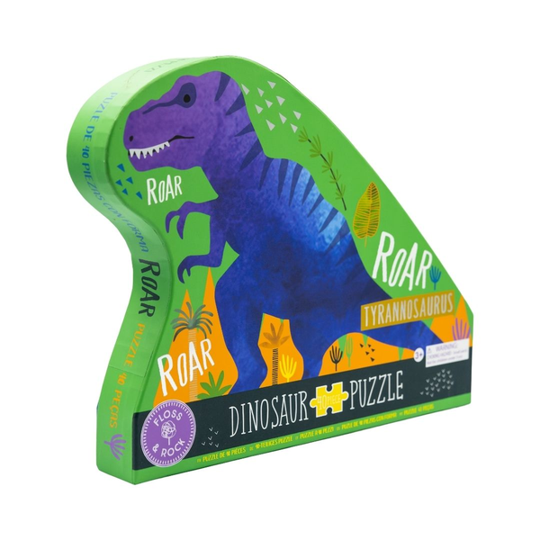 Floss & Rock – Dinozaury Puzzle 40 elementów